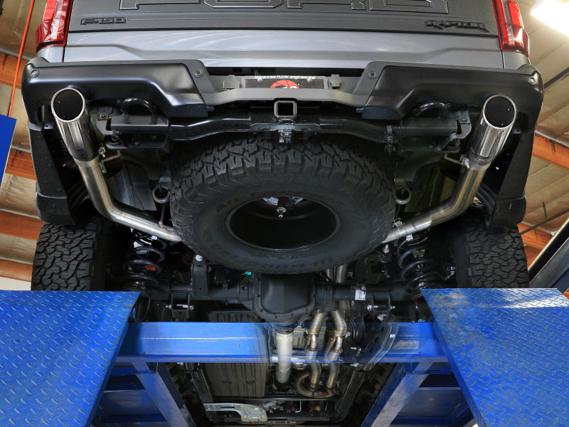 aFe Vulcan Series Cat-Back Exhaust System Ford F-150 Raptor 21-24 V6-3.5L (tt) Catback aFe