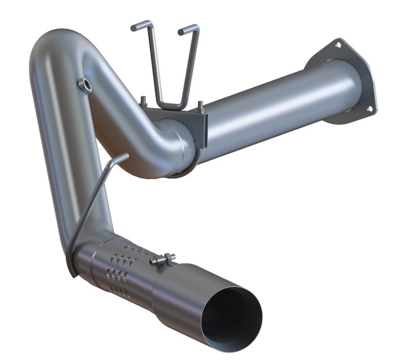 MBRP 2015 Ford F250/350/450 6.7L 4in Single Side Exit Aluminized Exhaust Includes 5in Tip Catback MBRP