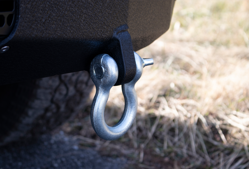 Fishbone Offroad 2021+ Ford F150 Front Bumper - Black Bumpers - Steel Fishbone Offroad