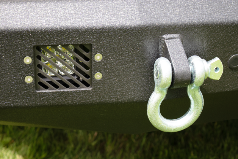 Fishbone Offroad 14-21 Toyota Tundra Front Bumper - Black Texture Bumpers - Steel Fishbone Offroad