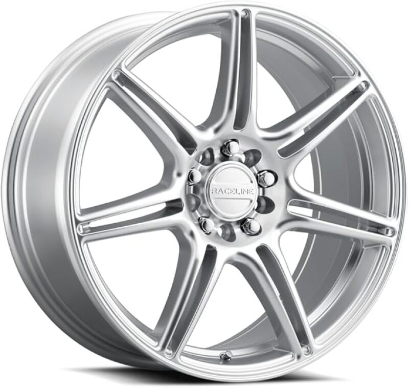 Raceline 148HS Apex 20x8.5in / 5X120 BP / 40mm Offset / 72.56mm Bore - Hyper Silver Wheels - Cast Raceline