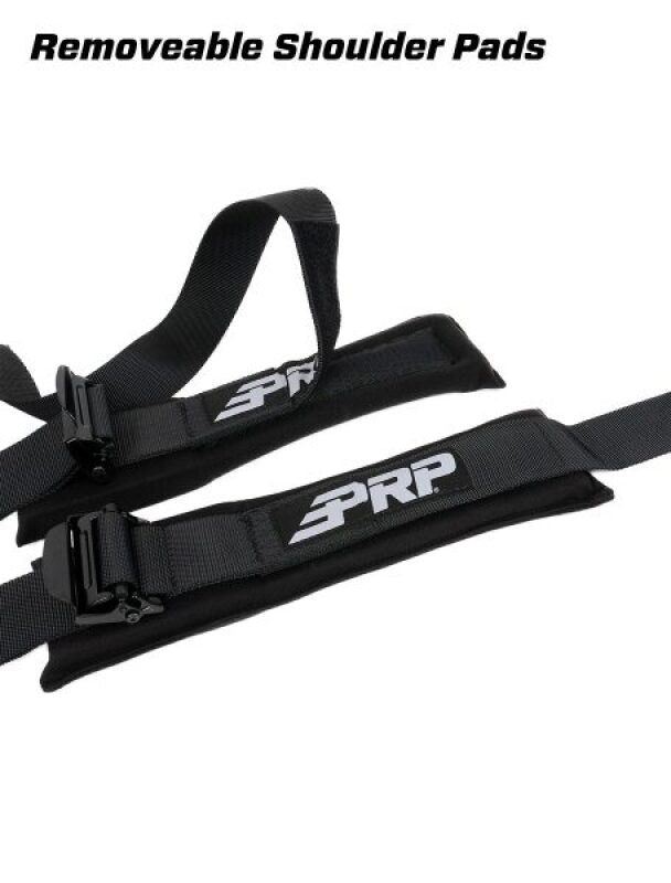 PRP 5.3x2 Harness - 5 Point Harness 3In Lap Belts 2In Shoulder Belts w/ Removable Pads Seat Belts & Harnesses PRP Seats