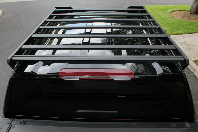 Go Rhino 19-23 Chevrolet/GMC Silverado/Sierra 1500 CC Ceros Low Profile Roof Rack - Tex. Blk Roof Rack Go Rhino