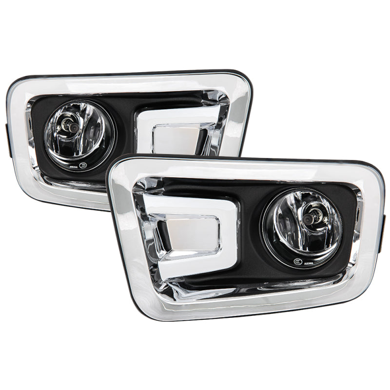 Spyder 16-18 Nissan Titan (w/o Auto Headlight) OEM Style Fog Lights w/Switch - Clear (FL-NT16-C) Fog Lights SPYDER