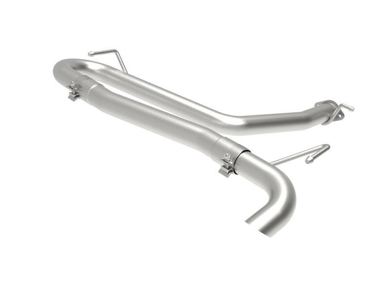 aFe Takeda 2-1/2in 304 SS Axle-Back Exhaust (No Muffler) 18-21 Hyundai Kona L4 1.6L (t) Axle Back aFe