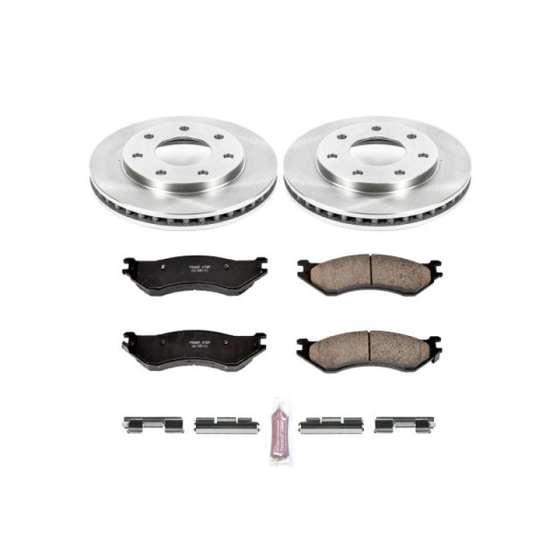 Power Stop 00-03 Ford F-150 Front Autospecialty Brake Kit Brake Kits - OE PowerStop