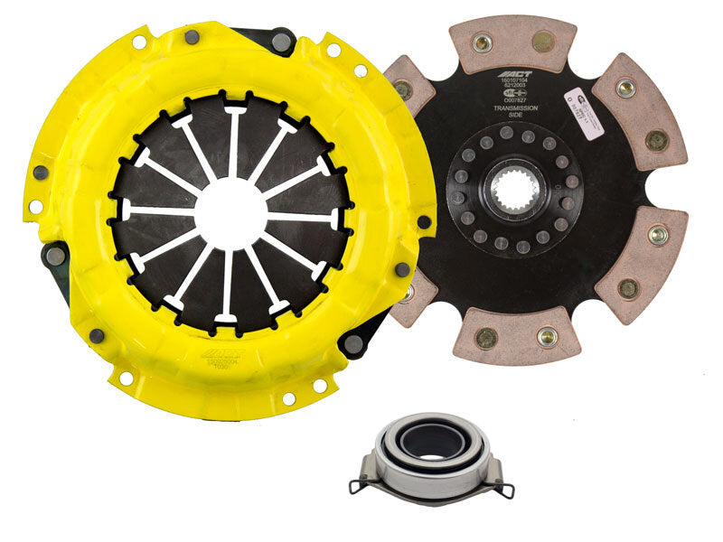 ACT 2000 Toyota Echo HD/Race Rigid 6 Pad Clutch Kit Clutch Kits - Single ACT