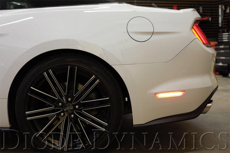 Diode Dynamics 15-21 EU/AU Ford Mustang LED Sidemarkers Clear (Pair) Light Accessories and Wiring Diode Dynamics