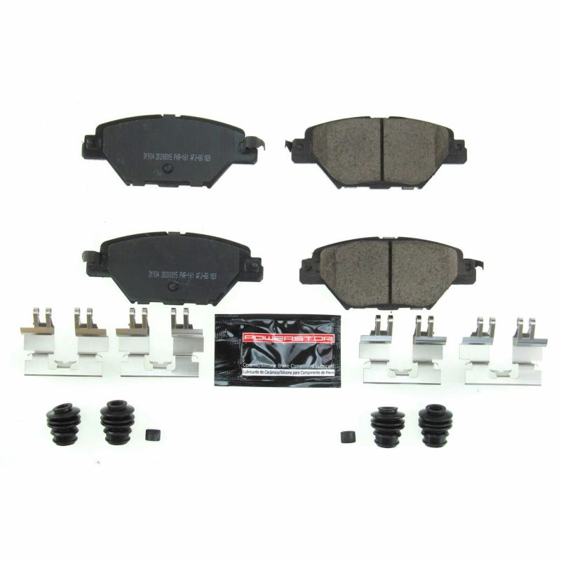 Power Stop 16-19 Mazda CX-9 Rear Z23 Evolution Sport Brake Pads w/Hardware Brake Pads - Performance PowerStop