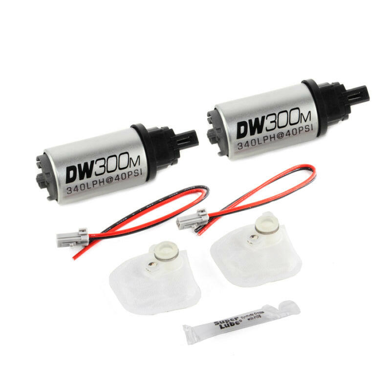 DeatschWerks 340 LPH Ford In-Tank Fuel Pump DW300M Series w/ 07-10 GT500 / GT500KR Install Kit Fuel Pumps DeatschWerks