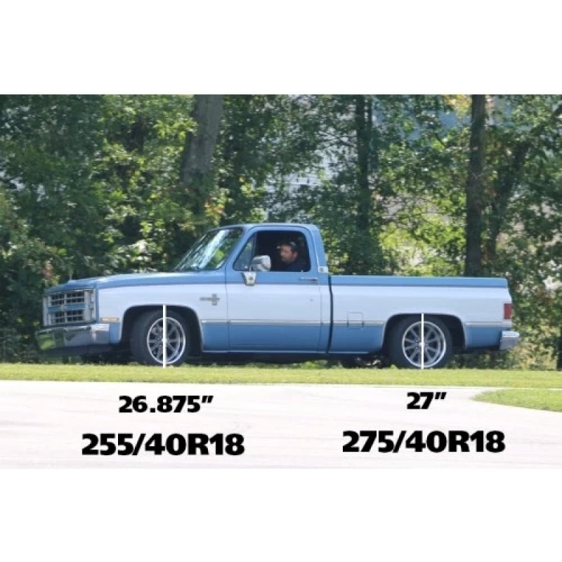 Ridetech 73-87 Chevrolet C10 Composite Leaf Springs w/ HQ Shocks - 6in Drop - Rear Leaf Springs & Accessories Ridetech