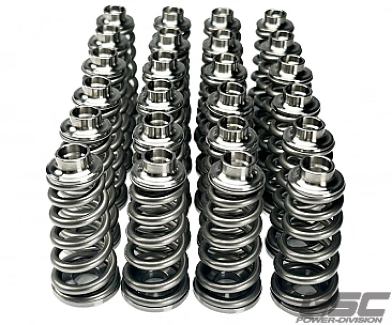 GSC P-D Porsche GT3/GT3 (991) Single Conical Valve Spring Ti Retainer Steel Spring Seat Kit Valve Springs, Retainers GSC Power Division