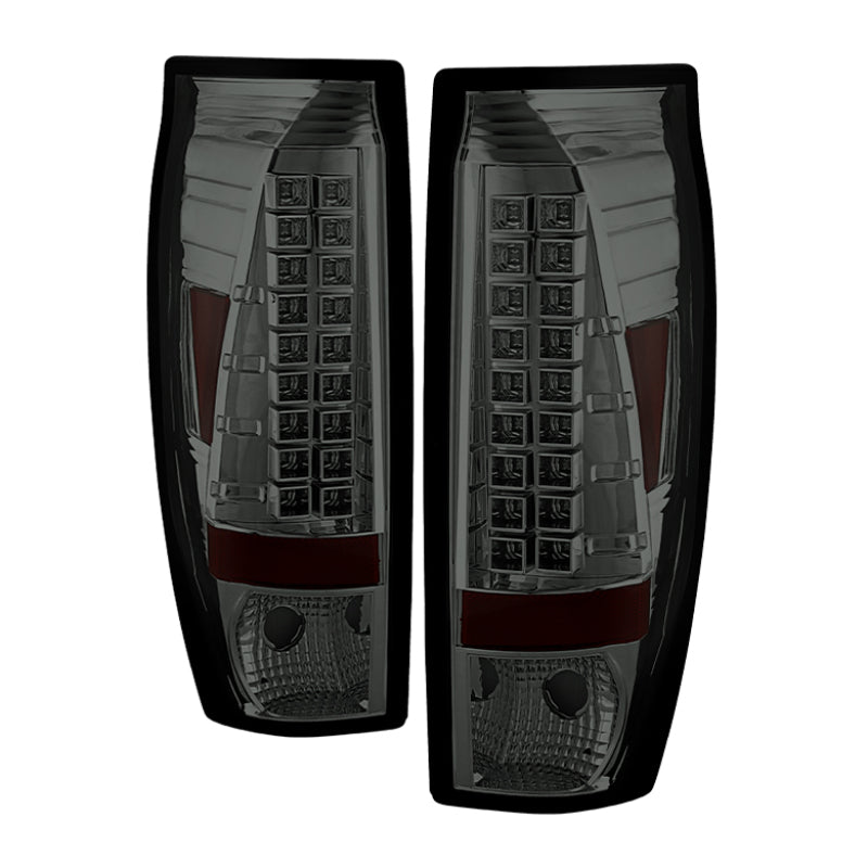 Spyder Chevy Avalanche 02-06 LED Tail Lights Smoke ALT-YD-CAV02-LED-SM Tail Lights SPYDER
