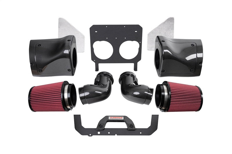 Corsa 23+ Chevy C8 Z06 Carbon Fiber Air Intake w/ DryTech Filter Cold Air Intakes CORSA Performance
