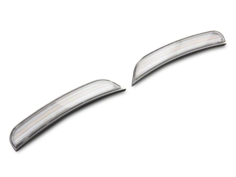 Raxiom 15-23 Dodge Charger Excluding Widebody Axial Series LED Side Marker Lights- Clear Sidemarkers & Indicators Raxiom