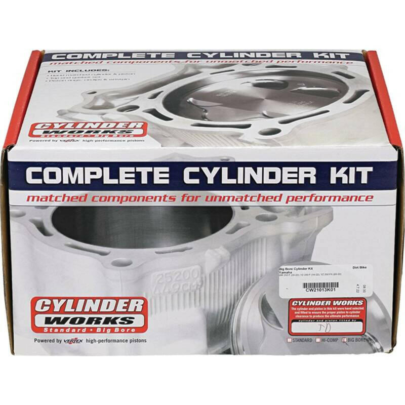 Cylinder Works 20-23 Yamaha WR 250 F 250cc +3mm Big Bore Cylinder Kit 270cc 13.8:1 Comp. 80mm Cylinder Kits Cylinder Works