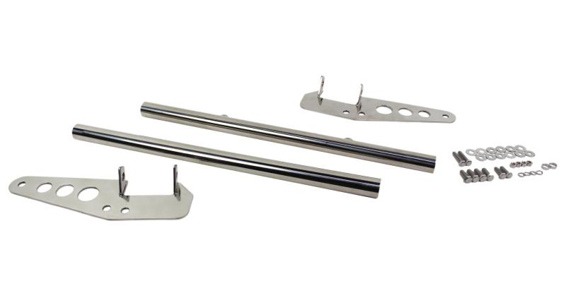 Kentrol 55-86 Jeep CJ Grill Guard - Polished Silver Grille Guards Kentrol