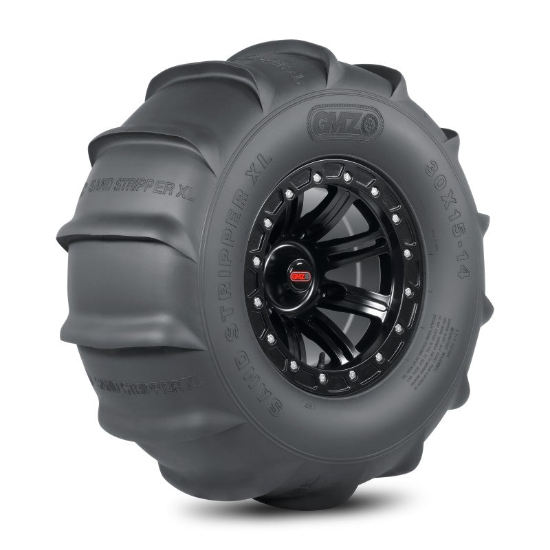 GMZ Sand Stripper Rear XL Tire - 14 Paddle 7/8in - 30x15-14 Tires - Off Road GMZ Race Products