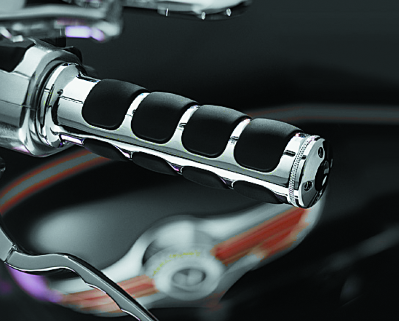 Kuryakyn ISO Grips Honda Gold Wing Models Chrome Grips Kuryakyn