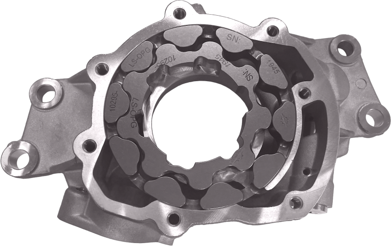Boundary Chevrolet LS1 Engine 4.8L/5.3L/5.7L/6.0L Billet Gear Std Flow Vane Ported Oil Pump Assembly Oil Pumps Boundary