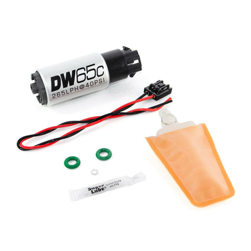DeatschWerks 265 LPH Compact In-Tank Fuel Pump w/ 04+ Lotus Elise/Exige Set Up Kit Fuel Pumps DeatschWerks