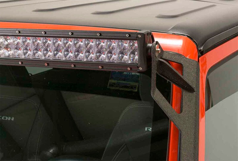 Fishbone Offroad 07-18 Jeep Wrangler JK 52In Light Bar Bracket Light Mounts Fishbone Offroad