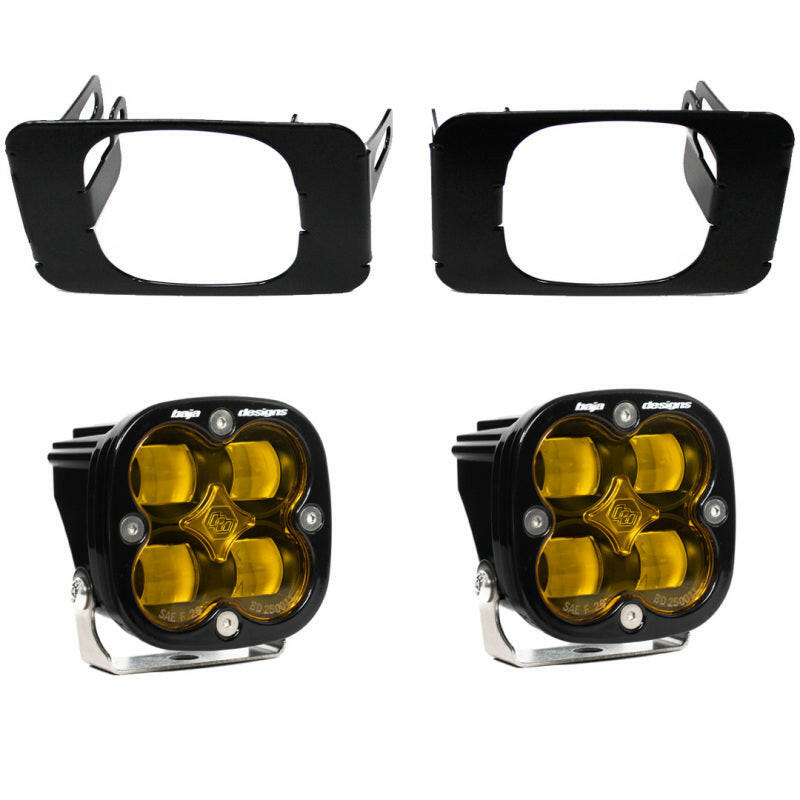 Baja Designs 17-18 F-150 Super Duty Fog Lights - Amber Fog Lights Baja Designs