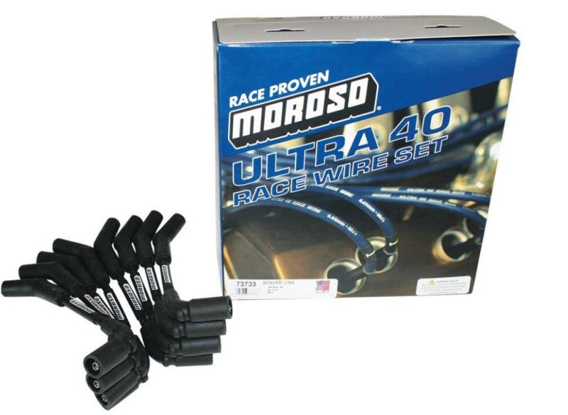 Moroso Big Block Chevy Ignition Wire Set For Moroso Coil Mount Brackets 72394 Spark Plug Wire Sets Moroso