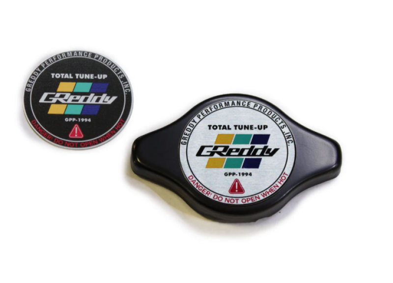 GReddy Type-N No Relief Radiator Cap Most Honda / Some Toyota - Black Radiator Caps GReddy