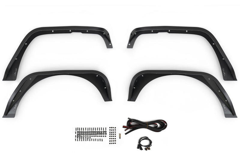 DV8 Offroad 07-18 Jeep Wrangler JK Slim Fender Flares Fenders DV8 Offroad