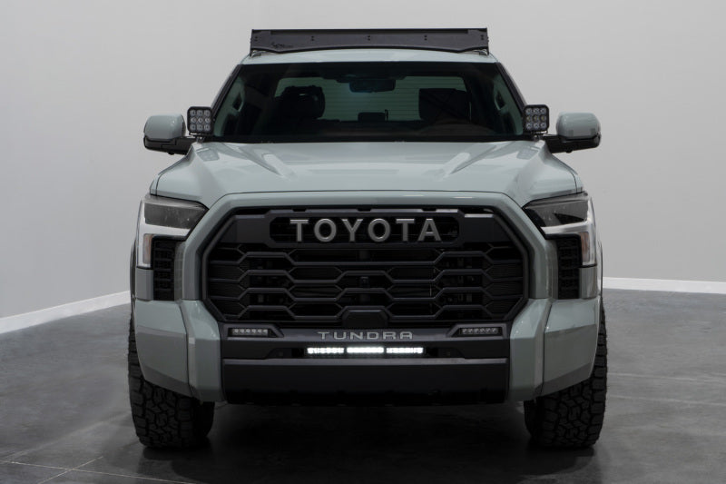 Diode Dynamics 2022 Toyota Tundra Stealth Bumper Light Bar Kit - White Combo Light Bars & Cubes Diode Dynamics