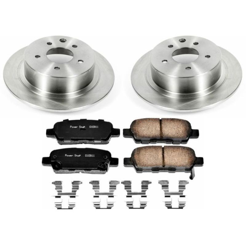 Power Stop 07-10 Nissan Altima Rear Autospecialty Brake Kit Brake Kits - OE PowerStop
