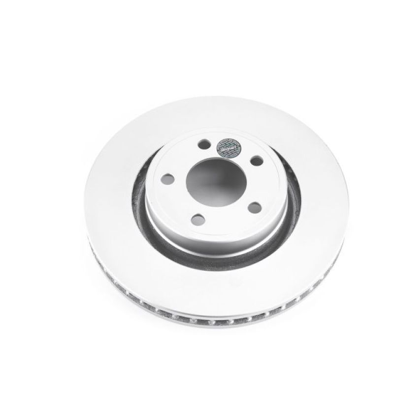 Power Stop 15-18 Ford Mustang Front Evolution Geomet Coated Rotor Brake Rotors - OE - Cryo PowerStop