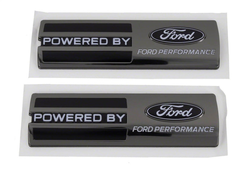 Ford Racing Powered by Ford Performance Fender Badge - Black Other Body Components Ford Racing