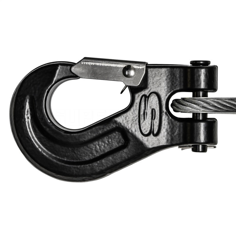 Superwinch 12000 LBS 12V DC 3/8in x 85ft Wire Rope SX 12000 Winch - Graphite Winches Superwinch