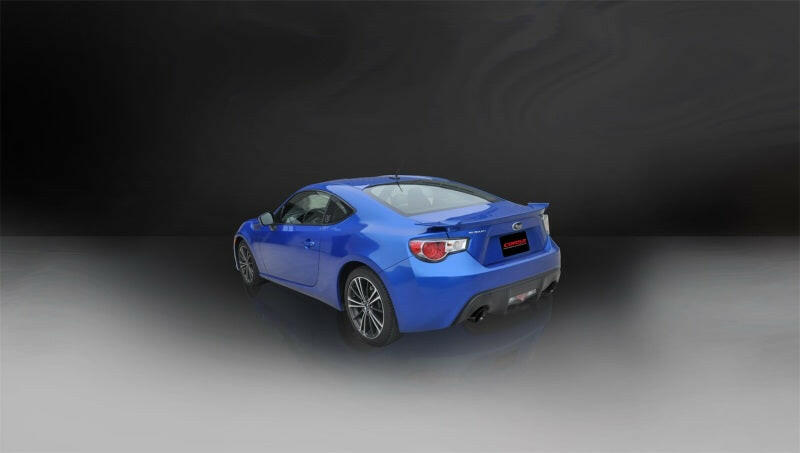 Corsa 2012-2025 Scion FRS / Subaru BRZ Black Tip Sport Cat-Back Exhaust Catback CORSA Performance