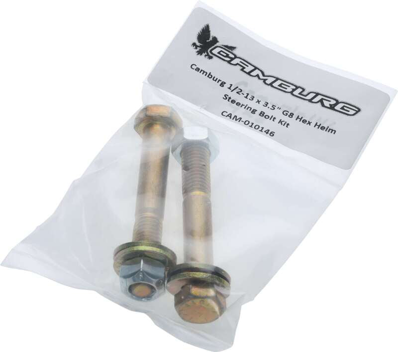 Camburg 1/2-13 x 3.5in. G8 Hex Heim Steering Bolt Kit Hardware Kits - Other Camburg