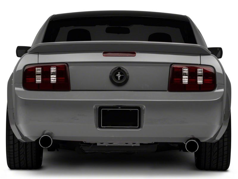 Raxiom 05-09 Ford Mustang Coyote Tail Lights- Blk Housing (Smoked Lens) Tail Lights Raxiom