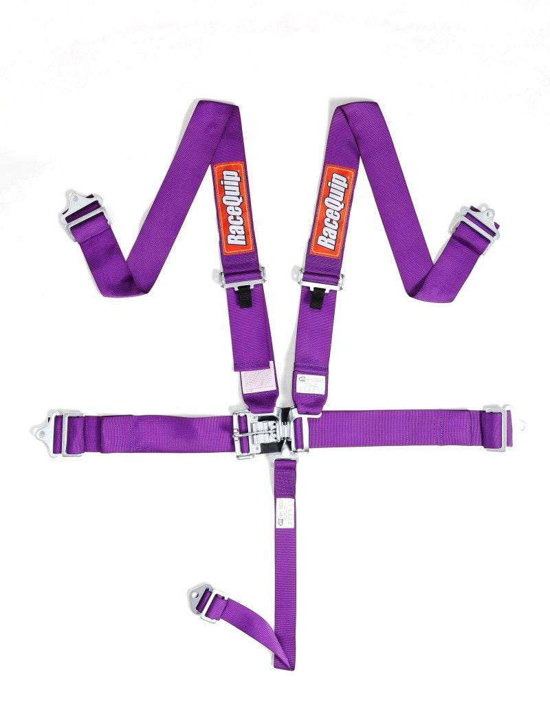 RaceQuip Purple L & L 5pt Seat Belt Seat Belts & Harnesses Racequip