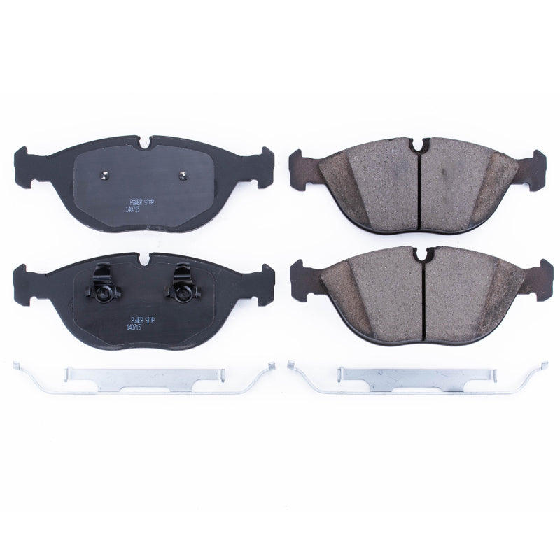 Power Stop 04-06 Audi TT Quattro Front Z17 Evolution Ceramic Brake Pads w/Hardware Brake Pads - OE PowerStop