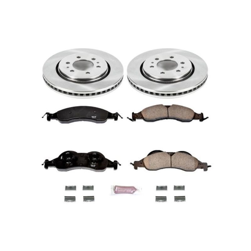 Power Stop 07-09 Ford Expedition Front Autospecialty Brake Kit Brake Kits - OE PowerStop
