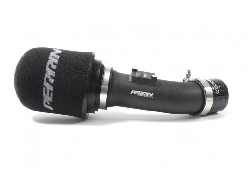 PERRIN 02-07 Subaru WRX/STi / 04-08 Forester XT Short Ram Intake - Black Cold Air Intakes Perrin Performance