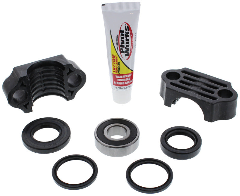 Pivot Works 10-11 Yamaha YFM350 Grizzly IRS Steering Stem Bearing Kit Bearings Pivot Works