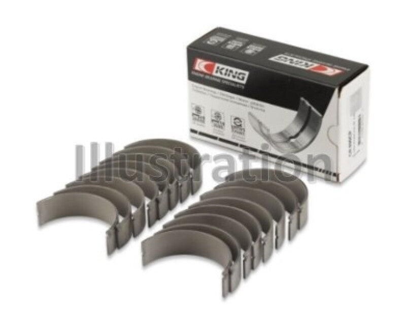 King Engine Bearings Ford 391Ci 32V Turbo V8 Power Stroke Diesel Rod Bearings - Size +0.50mm Bearings King Engine Bearings