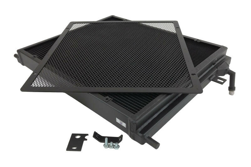 CSF BMW B58/B48 Front Mount Triple-Pass Heat Exchanger w/Rock Guard - Black Radiators CSF