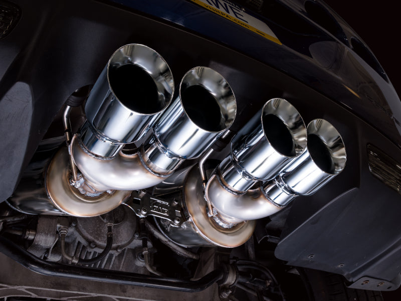 AWE Tuning C6 Chevrolet Corvette Z06/ZR1 Touring Edition Axle-Back Exhaust w/ Chrome Silver Tips Axle Back AWE Tuning