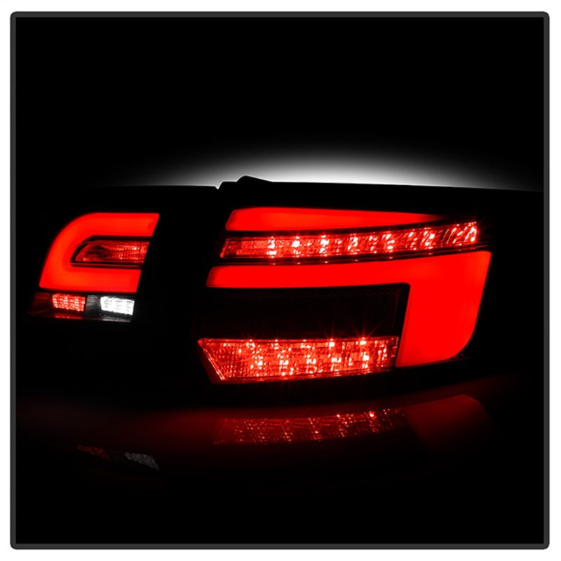 Spyder 09-13 Audi A3 Full LED Tail Lights - Black (ALT-YD-AA309-LED-BK) Tail Lights SPYDER