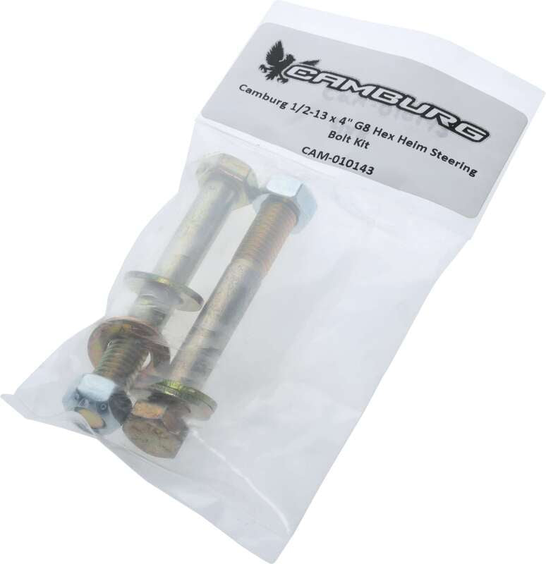 Camburg 1/2-13 x 4in. G8 Hex Heim Steering Bolt Kit Hardware Kits - Other Camburg