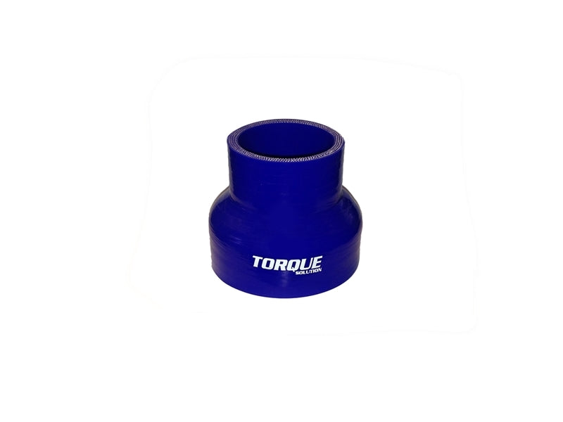 Torque Solution Transition Silicone Coupler: 2 inch to 2.75 inch Blue Universal Silicone Couplers & Hoses Torque Solution