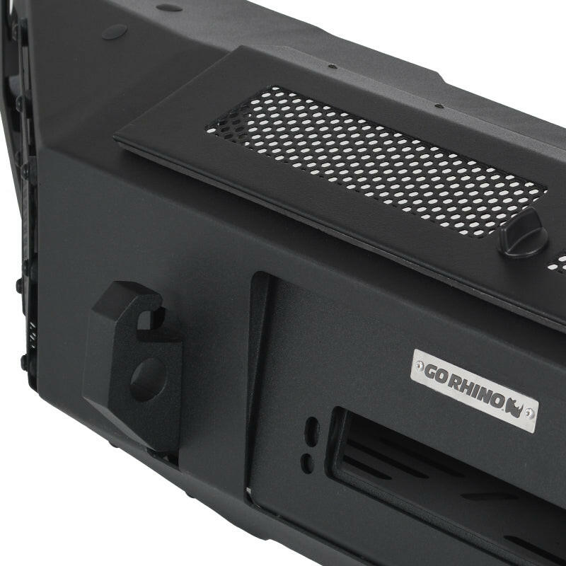 Go Rhino 14-21 Toyota Tundra BR6 Front Bumper Replacement - Tex. Black Bumpers - Steel Go Rhino